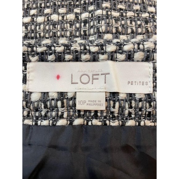 Ann Taylor LOFT Wool Blend A-line Skirt - Picture 13 of 14